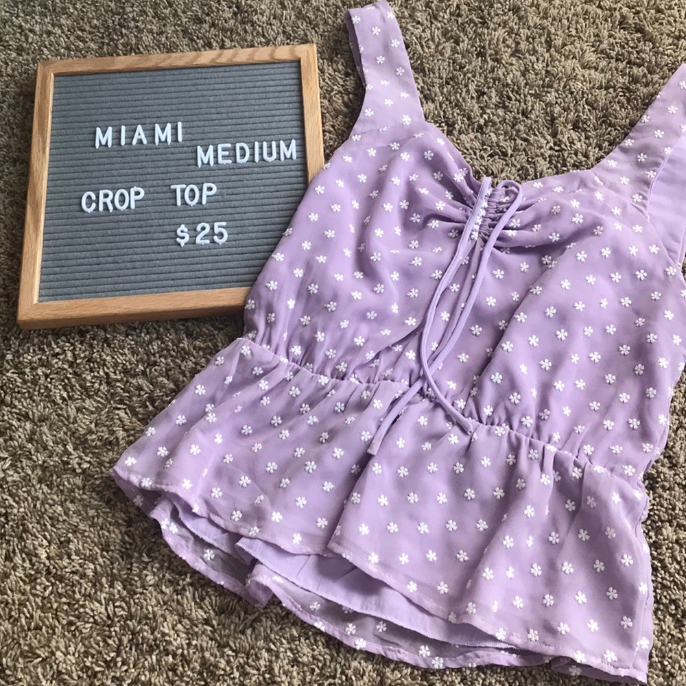 Miami Medium Crop Top